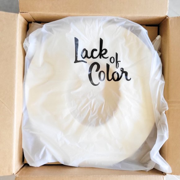 Lack of Color-Montana Ivory Bone Fedora, hat main image 4
